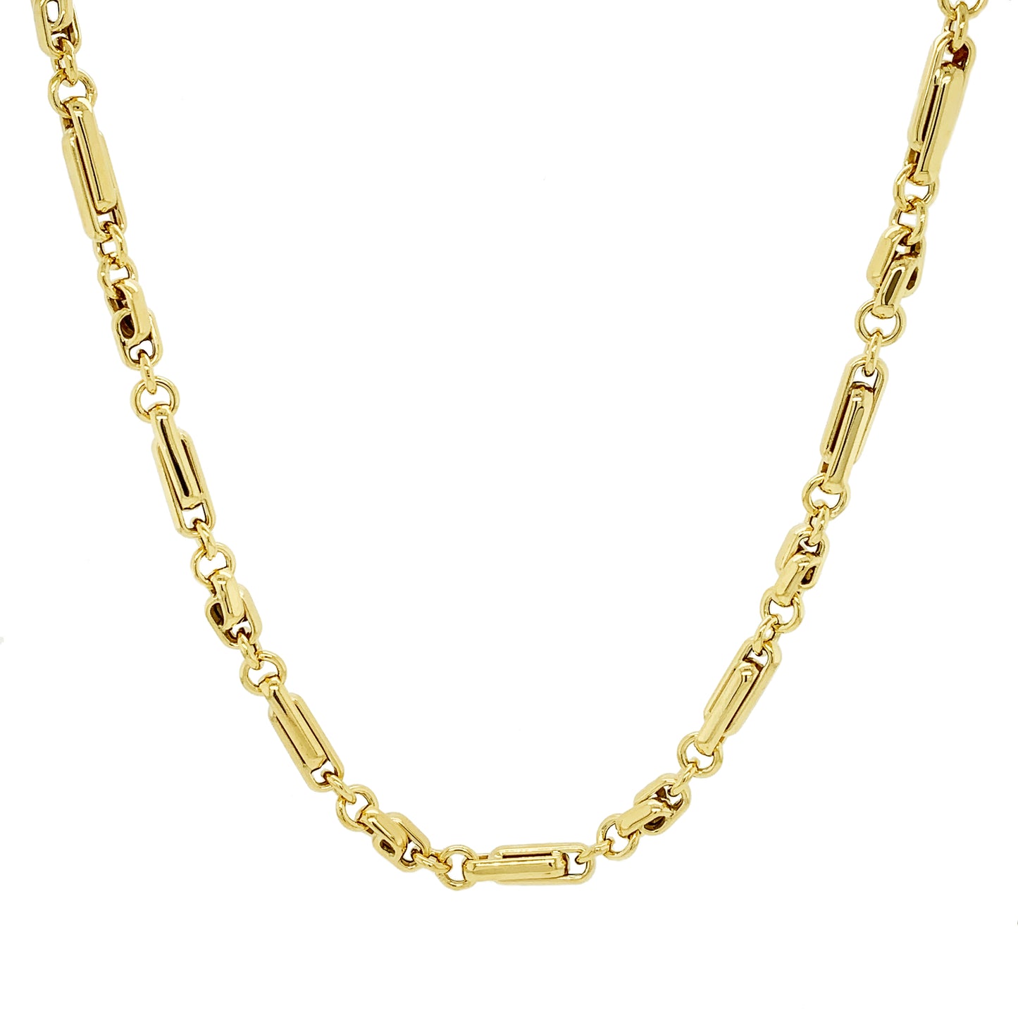 9ct Yellow Gold Multi Knot Necklace