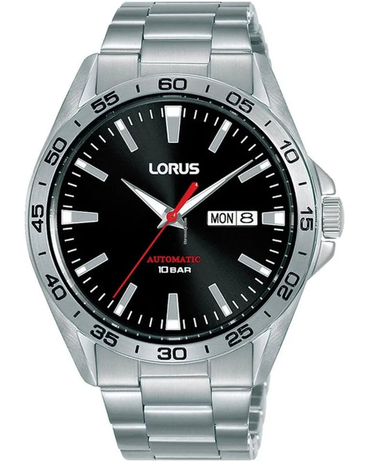 Lorus Sports Automatic RL481AX9 Black Dial Day-Date