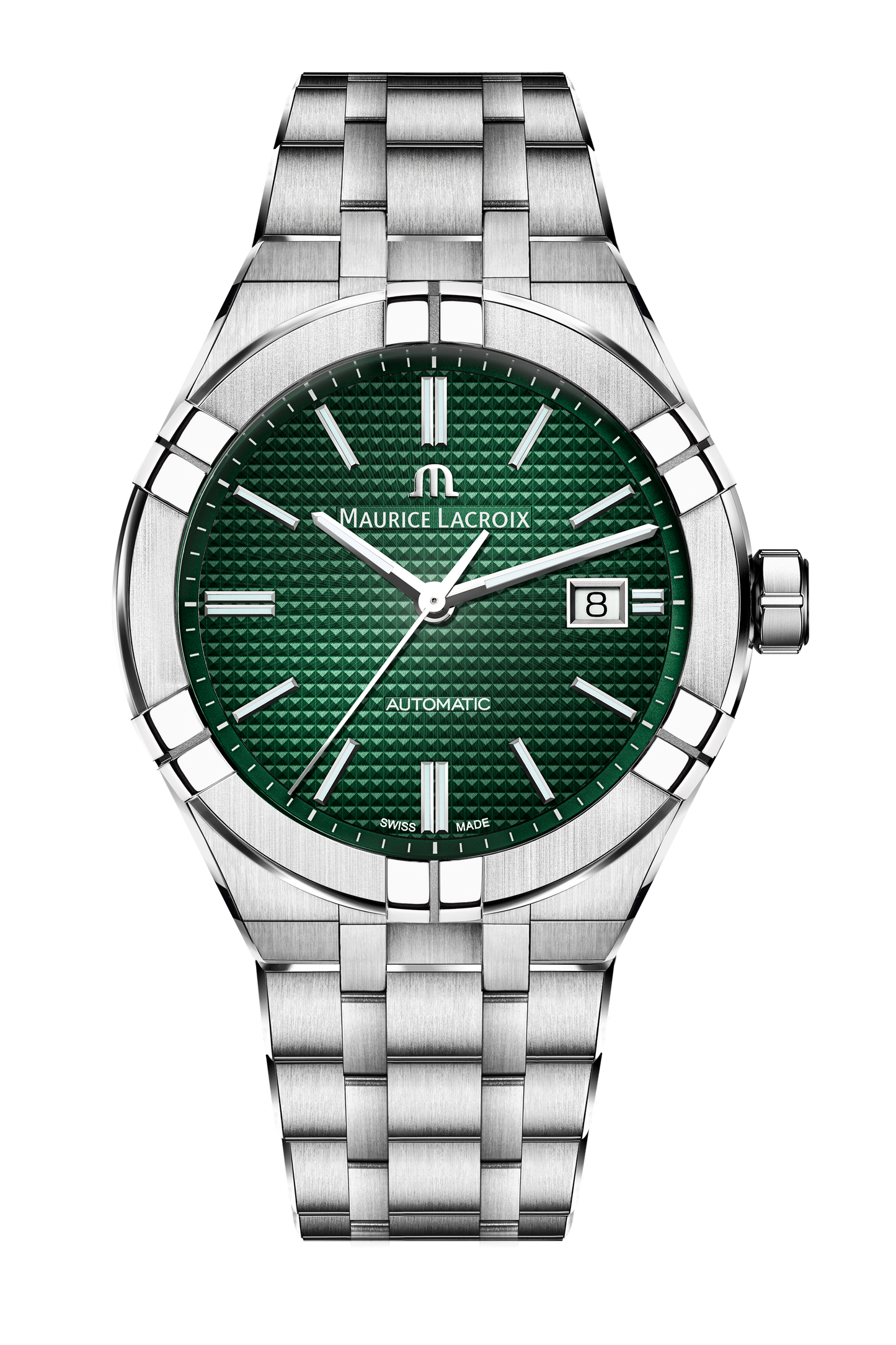 Maurice Lacroix Aikon 42mm Green Dial Automatic AI6008-SS002-630-1