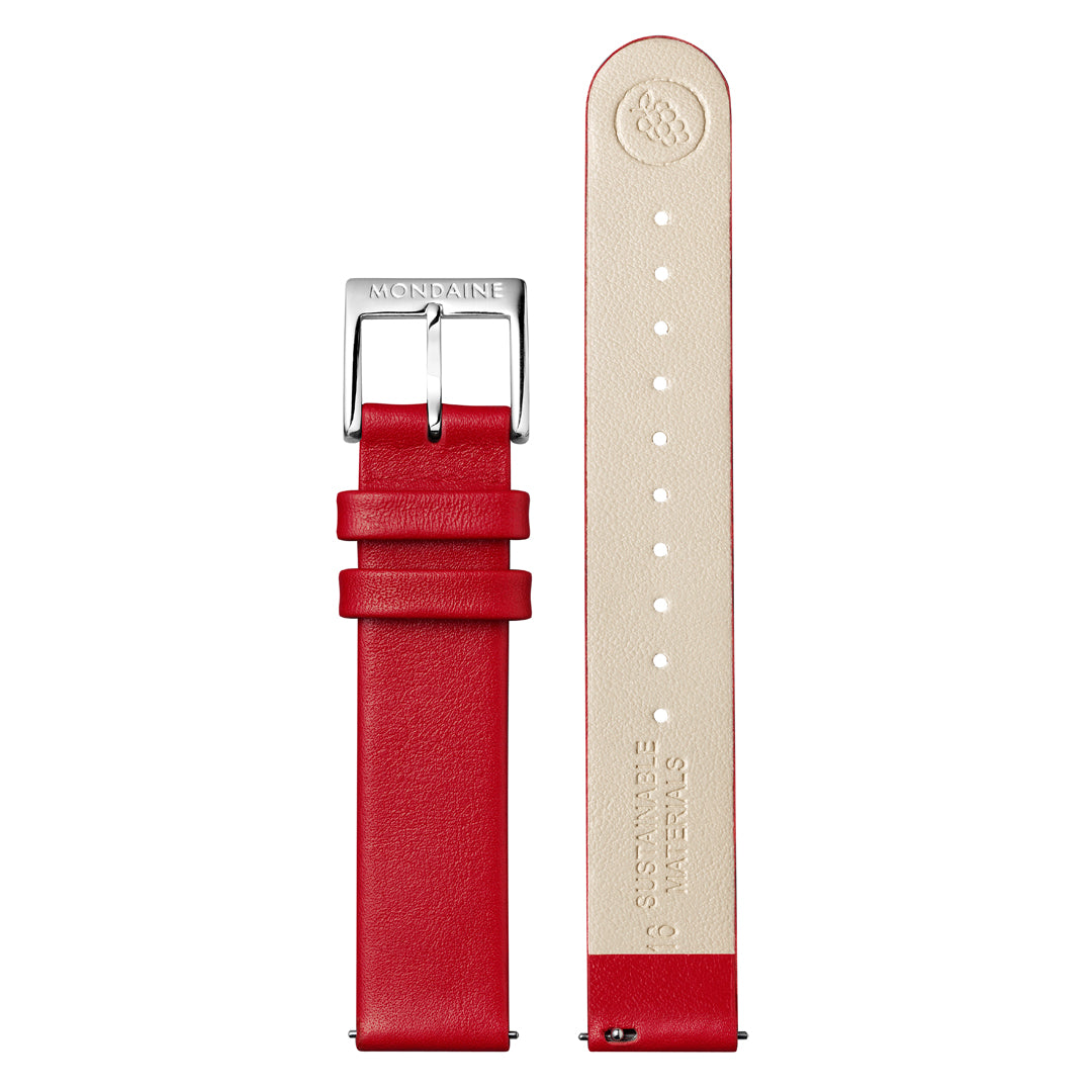 Mondaine Evo2 30mm Ladies Watch Red