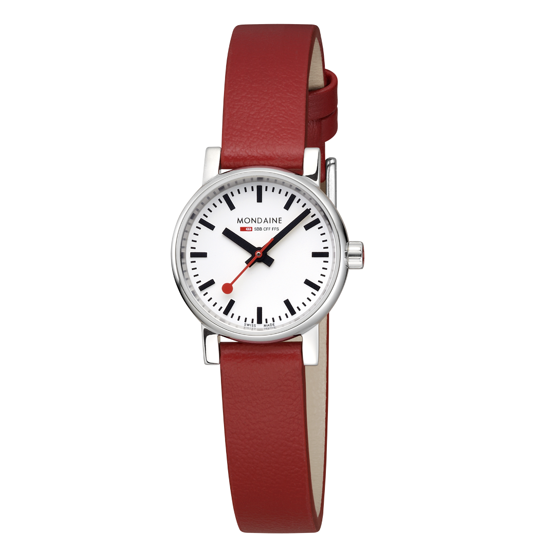 Mondaine Evo2 26mm Ladies Watch White