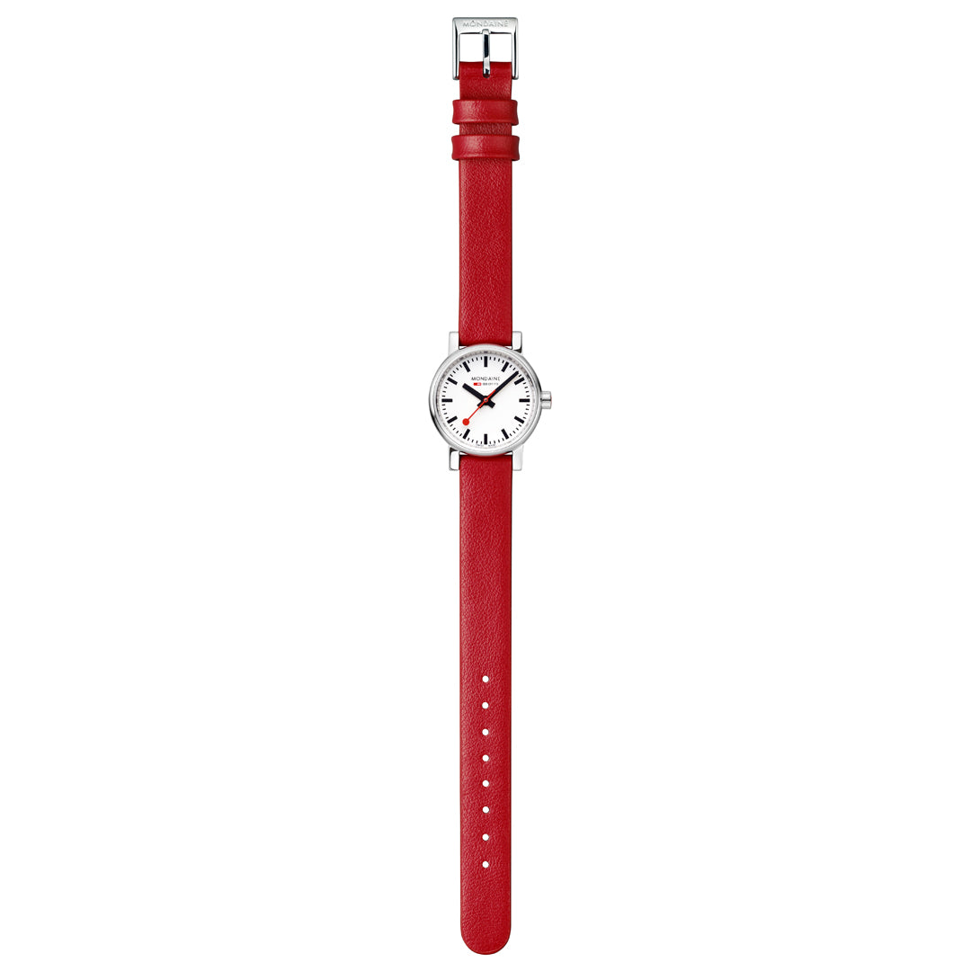 Mondaine Evo2 26mm Ladies Watch White