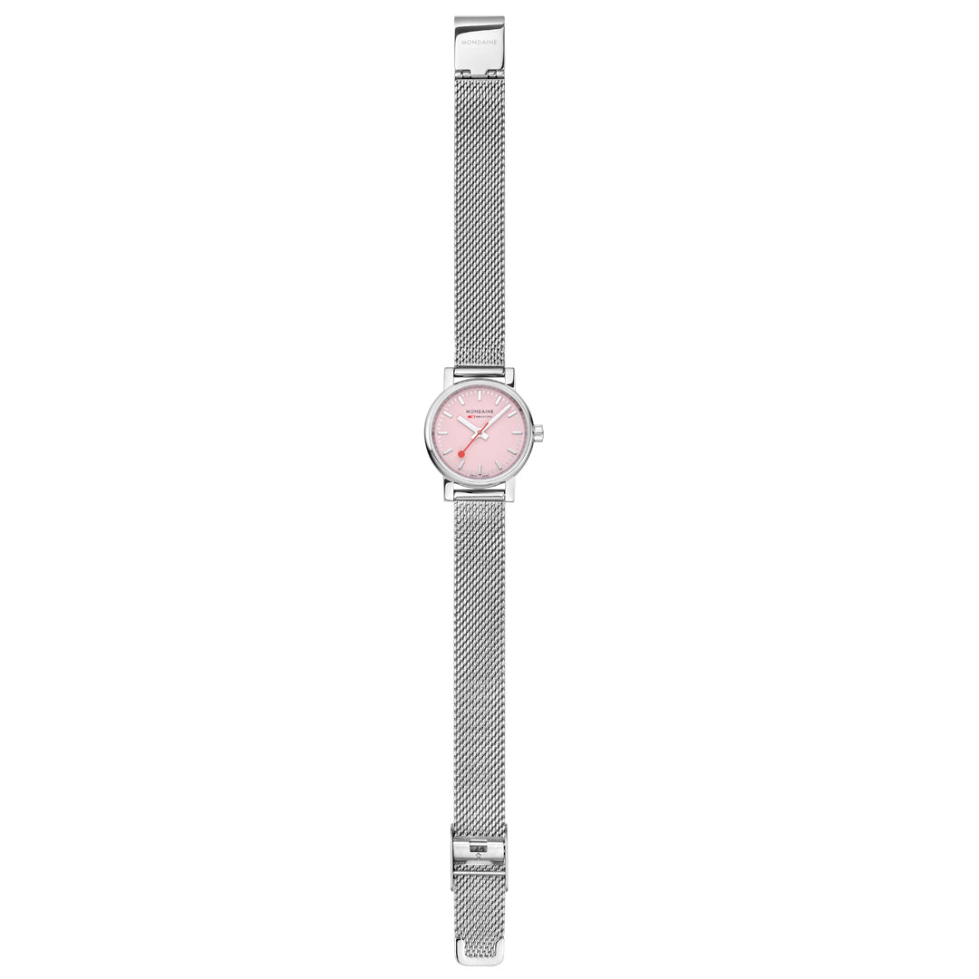 Mondaine Evo2 26mm Ladies Watch Pink