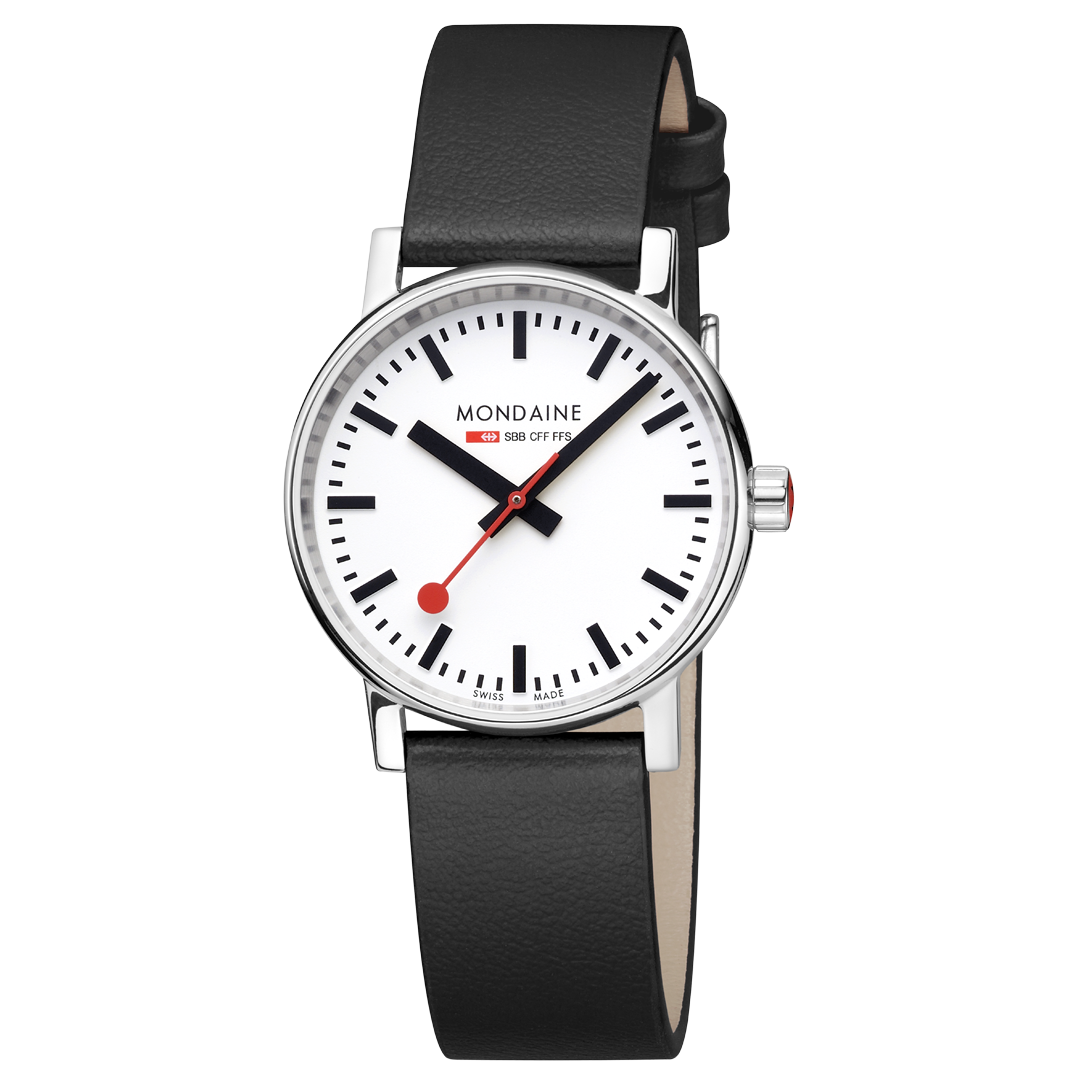 Mondaine Evo2 35mm Unisex Watch White