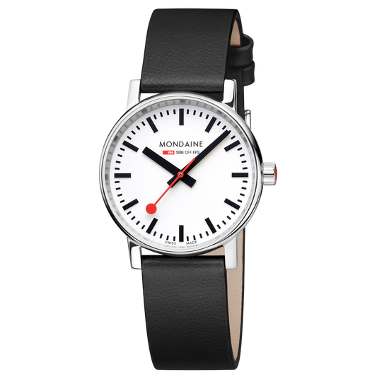 Mondaine Evo2 35mm Unisex Watch White