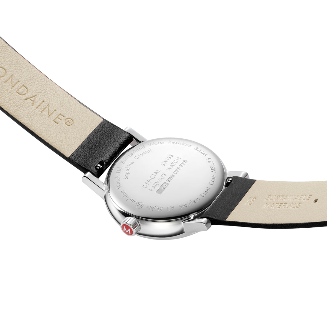 Mondaine Evo2 35mm Unisex Watch White