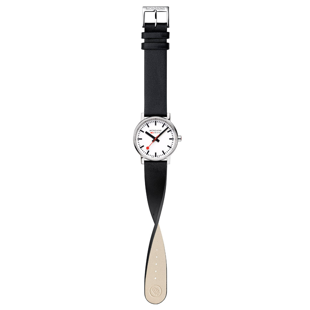 Mondaine Evo2 35mm Unisex Watch White