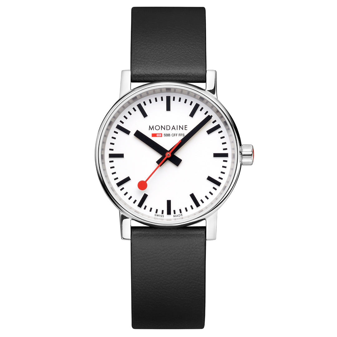 Mondaine Evo2 35mm Unisex Watch White