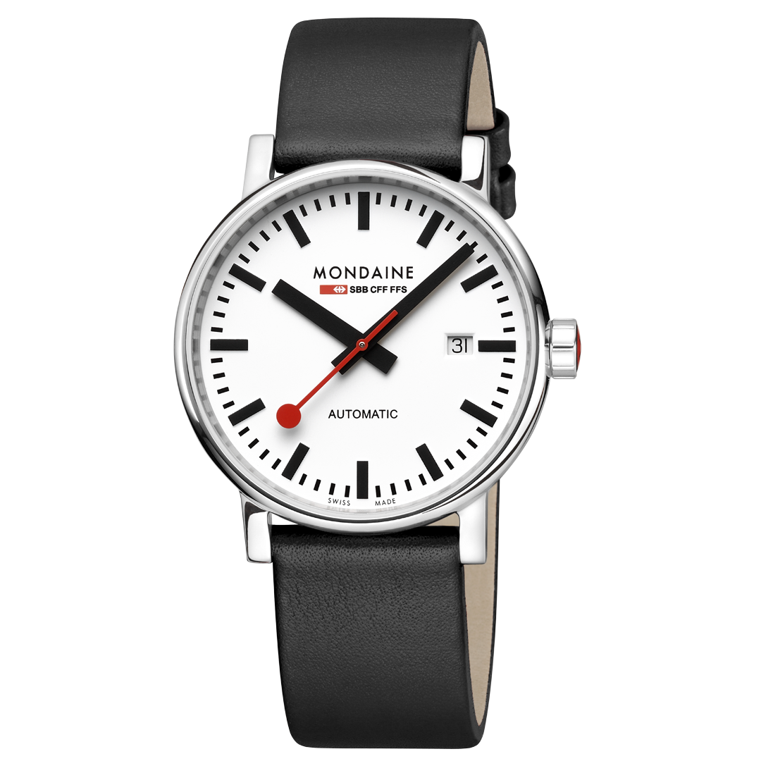 Mondaine Evo2 Automatic 40mm Gents Watch White