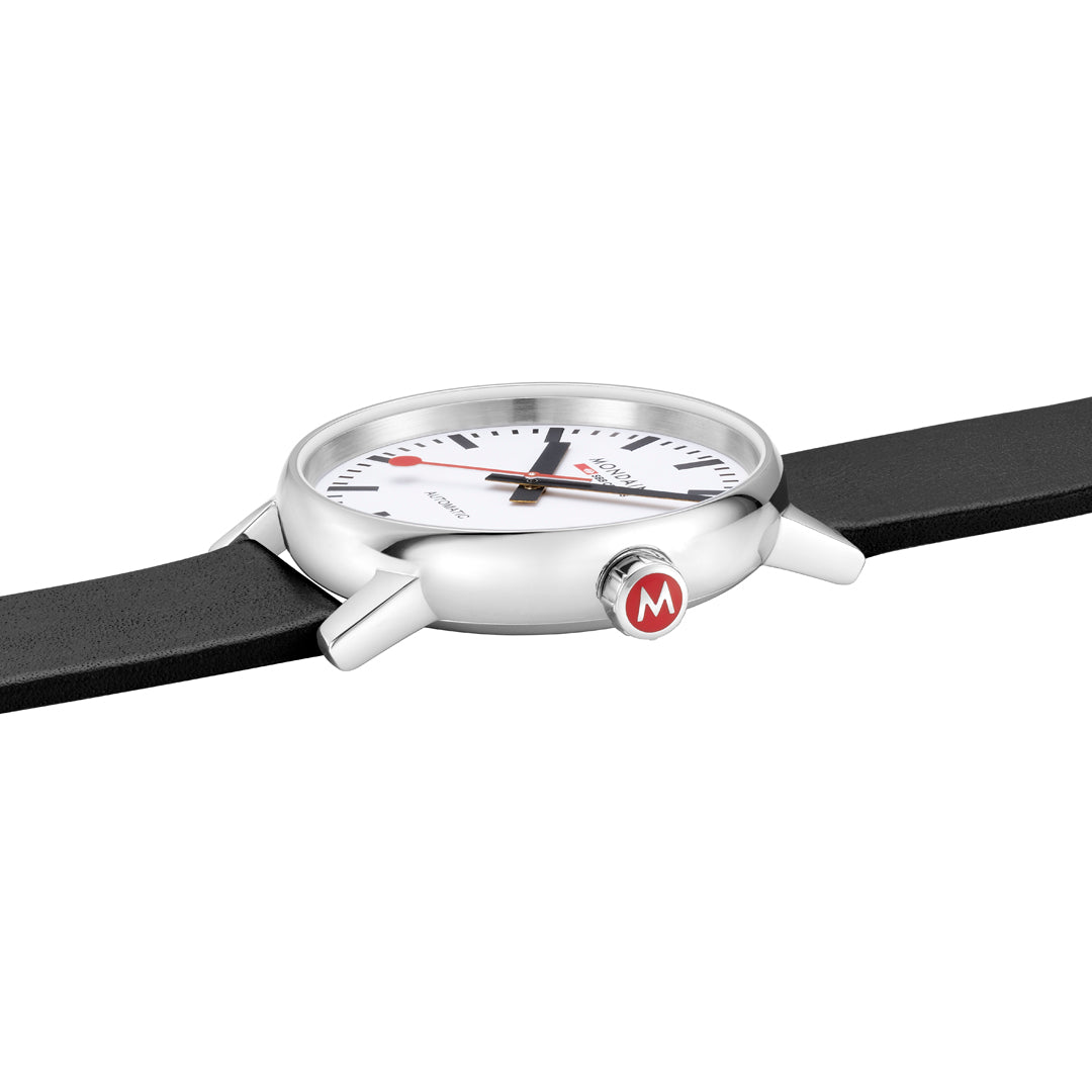 Mondaine Evo2 Automatic 40mm Gents Watch White