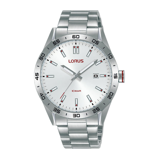 Lorus Sport Collection RH963NX9 Silver Sunray Dial