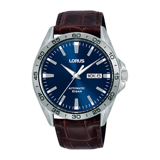 Lorus Sports Automatic RL487AX9 Sunburst Blue Dial Day-Date