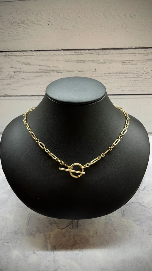 9ct Yellow Gold ‘T-Bar’ Chain