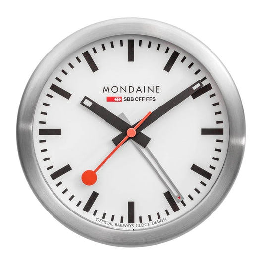 Mondaine 12.5cm Table and Alarm Clock