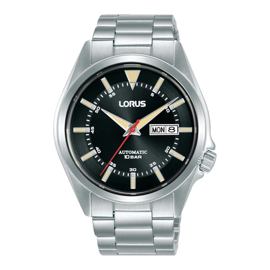 Lorus Sports Automatic RL417BX9 Black Dial Day-Date