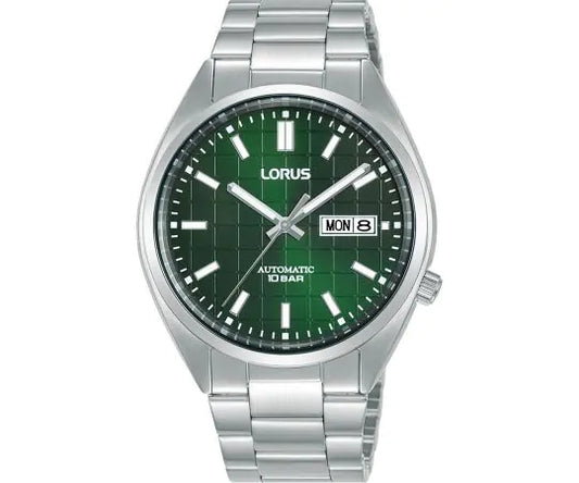 Lorus Sports Automatic RL495AX9 Green Sunray Dial Day-Date